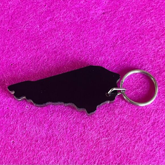 Vintage Acrylic Kentucky Keychain 90s - Picture 3 of 5